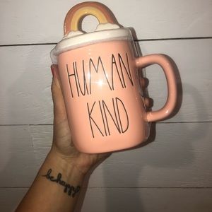 RAE DUNN NEW‼️ HUMAN KIND FIGURAL MUG